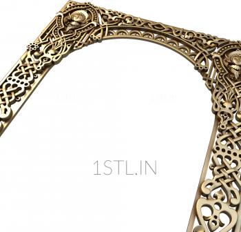 चर्च फ्रेम (RC_0037) सीएनसी मशीन के लिए 3D मॉडल